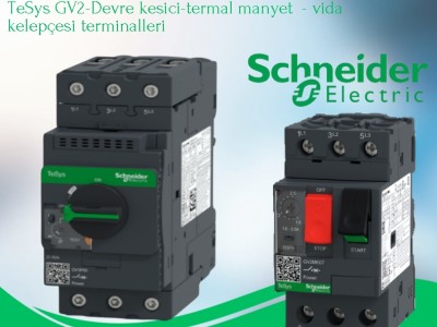 TeSys GV2-GV3 Devre kesici